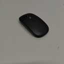 Wireless Bluetooth Mouse Rechargeable Laptop Mice with LED Use Portable(BT5.2 and USB 2.4G) Dual Mode Connection Silent Slim Computer Mouse for Laptop/iPad Tablet/Apple MacBook/PC (Black)