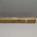 LazBlinds No Tools No Drill Cordless Roman Shades for Windows, Blackout Thermal Insulated UV Blocking Window Blinds, Lightweight Fabric Blinds for Indoor Windows, 30" W x 60" H, Blackout - White