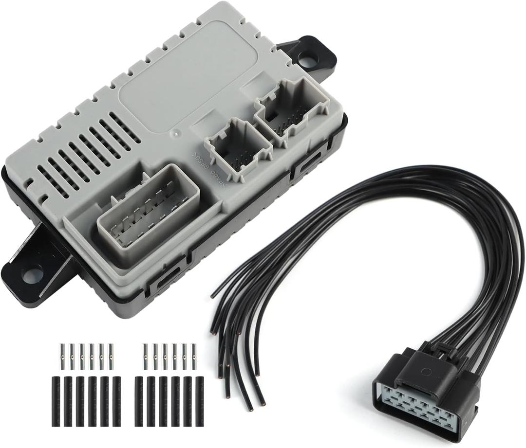 Seat Heater Control Module w/Pigtail Kit Compatible with Ford Edge Explorer F-150 F-250 F-350 Replacement for Lincoln MKS MKZ MKT BU5Z14C724A 601-704