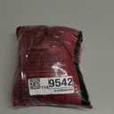 3 Pack Outdoor Cushion Covers Replacement, Waterproof Patio Seat Cushion Cover Fit for 4-Seater Wicker Rattan Conversation Set Loveseat Chair Couch Furniture, Cover Only, 38x19x2,19x19x2,Burgundy (Burgundy-zipper Closure Style)