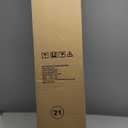 Oversized Rocking Camping Chair for Adults - 400lbs Capacity Padded Camp Chair with Cup Holder, Portable Foldable Outdoor Rocker Chair for Camping, Backyard, Patio (Blue & Gray) (1 PCS)