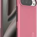 TUDIA MergeGrip Case for Google Pixel 10 / Pixel 10 Pro Cases 2025 [Military Grade Drop Tested] Dual Layer Rugged Slim Shockproof Heavy Duty Protective Phone Cover - Smokey Pink