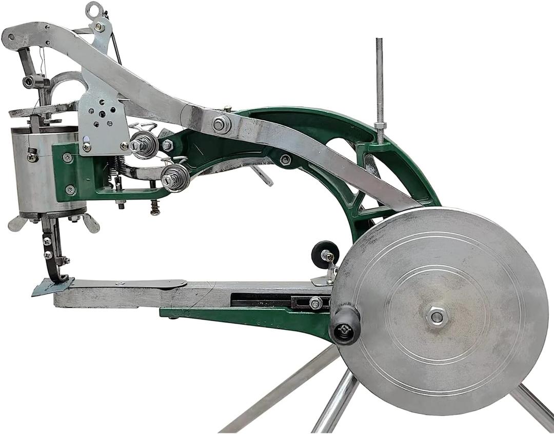 The New Cobbler Machine 10 -Bearings,Shoe Repair Hand Leather Sewing Machine, Shoe Cobbler Machine with Nylon Line, Manual Mending for Leather/Shoes/Bags/Clothes/Quilts/Coats/Trousers