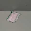 Magnetic for iPhone 13/14 Case Cute Stripes Phone Case, Shockproof Slim TPU and Hard PC Protective Phone Cover Compatible with MagSafe Designed for Women Girls, Pink and White