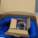 DUMPMAN RV Sewer Hose 20 Ft, Sewer Hose for RV Camper, RV Sewer Hose Kit with Swivel Fitting - Includes 90 Degree Clear View Sewer Adapter, and 2 Storage Caps