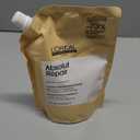 L'Oréal Professionnel Paris Absolut Repair Shampoo – Nourishing Protein Shampoo For Dry, Damaged Hair, Repairs Damage and Provides Shine, 16.9 Fl Oz Refill