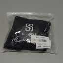 SUUKSESS Women Backless Sexy Going Out Tops Double Lined Open Back Y2k Basic Tee Shirts (Medium, Jet Black)