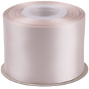 4" X 25 Yards Double Faced Satin Ribbon Black Polyester Ribbon for Gift Wrapping Wedding Decoration Floral Arrangement Crafts