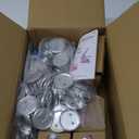 Mryitcal Button Maker Machine Multiple Sizes, 1''+1.25''+2.25'' Pin Maker Button Press Machine W/ 300 Sets Metal Pinback Inserts, Badge Making Supplies Kit for DIY Pin Badges