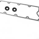 AUCERAMIC Gen 3 LS Engine Lifter Valley Cover Gasket w/Seal Fit 1997-2008 for Chevrolet for GMC for Cadillac MS19328 12558178 LS1 LS6 LM7 LQ4 LQ9 LR4