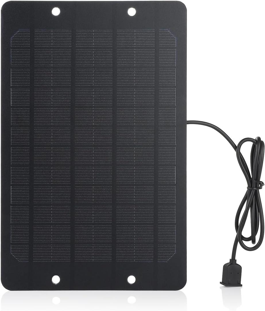 Soshine Mini Solar Panel - USB Solar Panel Charger 5v 6w with High Performance Monocrystalline for Camera, Water Pump, Small Fan, Bicycle, Power Bank, Camping Lanterns