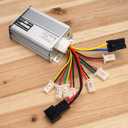 Aftermarket Controller 48v 1000w for Brushed Electric Motor Engine Scooter with Black Battery Connector Terminal