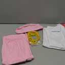 ReliBeauty Doctor Costume for Kids 5 Pieces Set with Stethoscope and Surgical Cap, Size 120