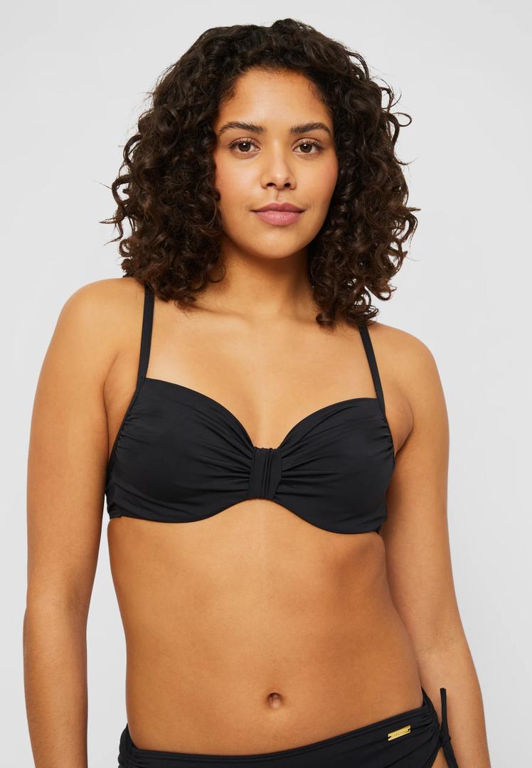 Women Underwire Bikini Top - 2025 Push Up Swimsuit Tops Padded Bra Bathing Suit
, 36DD