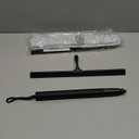 Shower Squeegee for Glass Doors, 15-51" Telescopic Shower Squeegee with Long Handle, Squeegee for Window Cleaning, Extendable Window Cleaner Tool for Tile Walls, Sliding Door, Floor, Car Windshield-BK
Visit the Rakovar Store