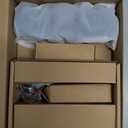 Veise Fingerprint Door Lock with 2 Knobs - Keyless Entry Door Lock with Handle, Electronic Keypad Deadbolt, Smart Front Handle Set, Auto-Locking, Waterproof, Easy Installation, Matte Black