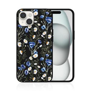 MSEAANBK Designed for iPhone 15 Watercolor Flowers Acrylic Drawing Pattern Phone Case for iPhone 15 6.1" Soft TPU Full Body Shockproof Protection Cover for Men Women Boys Girls
