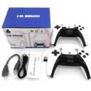 2.4G Wireless Game Controller Set, Dual Gamepad with USB Receiver, White and Black, Classic Game Console Support, 10 Simulator Compatible