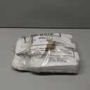 ReliThick 50 Set Candle Gift Box Transparent Gift Packaging for 4-10 oz Candles 50 Paper Thank You Tag for Wedding Birthday Baby Shower Party Favor, 3.35x3.35x3.94 in(White,Square)