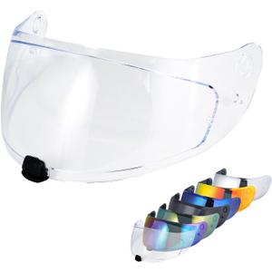 C70 Motorcycle Helmet Shield For FG-17 FG-ST IS-17 HJ20M Full Face Helmet Visor Shield Accessories (Clear)