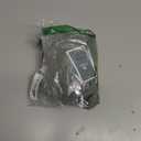 Eomenie Women's Swimsuit Tankini Tummy Control Bathing Suits Two Piece Full Coverage Slim Swim Suits with High Waisted Bottom Green and Black, M