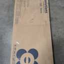 Bush Furniture Woodland 40W Hall Tree and Shoe Storage Bench with Shelves in Ash Brown, Cubbies and Coat Hooks for Foyer, Mudroom, or Entryway