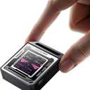 DOCKCASE & CHIZHA Pocket M.2 2230 NVMe SSD Enclosure, Support 3s PLP Prevents Write Data Loss, 10Gbps USB C 3.2 Gen2, fits NVMe PCIe, Exclusive to Size 2230, Support M-Key B+M Key UASP