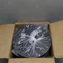 13 inch Black Flush Mount Ceiling Light Fixture, 3-Light, Close to Ceiling, Ideal for Hallway, Kitchen, Farmhouse, Bedroom