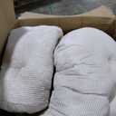 MAXYOYO Folding Sofa Bed, Convertible Sleeper Chair with Pilow Foldable Matress with Back Support, Portable Fold Out Chair Bed Comfy Floor Sofa Lounge for Living Room Bedroom, Beige, Double (Full)