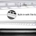 Uni-Green Large Ready to Tile Niche 14X50 in with LED Strip Light 4000K Natural White Waterproof,with Built-in Aluminum Tile Edge Design