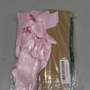 Whaline 8Pcs Valentine' s Day Pink Spiral Taper Candles with Ribbon Bow Decor Dripless Twisted Wax Candles 10 Inch Long Unscented Candle Sticks for Coquette Bachelorette Bridal Wedding Party