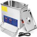 VEVOR Ultrasonic Professional Cleaner, 30 L Ultrasound Jewelry Cleaner with Digital Timer & Heater, Stainless Steel Industrial Sonic Cleaner 40kHz for Glasses, Watches, Rings, Small Parts