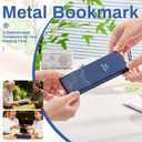 2 x Retirement Gifts Bookmark for Women Men Happy Retirement for Coworker Employee Friends Metal Bookmarks with Gift Box for Book Lovers, Missed Call