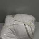 100% Blackout Ivory Off White Velvet Curtains 96 inch Long for Living Room, Set of 2 Panels Liner Rod Pocket Back Tab Thermal Window Drapes Room Darkening Heavy Decorative Curtains for Bedroom