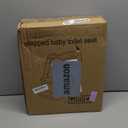 Potty Training Seat with Step Stool Ladder, Toddler Potty Training Toilet for Boys Kids, Potty Chair Adjustable Potty Seat for Toilet with Anti-Slip Wide Steps Splash Guard Safety Handles (Grey)