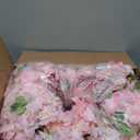 OUSHENG 2 Pack Artificial Cherry Blossom Tree, Fake Plants Indoor Decor, Faux Pink Sakura Flowers for Living Room Home House Entryway Bedroom Office Inside Decorations, 4FT