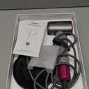 SHRATE Professional High Speed Ionic Hair Dryer | Ultra-Fast Drying | 500 Million Negative Ions | Low Noise | 160000 RPM | Compact Blow Dryer with Magnetic Diffuser for Faster Drying All Hair Types (Grey)