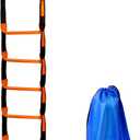 Boat Rope Ladder, 6 Step Heavy Duty 440lbs Strength Climbing Marine Rope Ladder with Reinforced Steps, Perfect for Inflatable Boat, Kayak, Motorboat, Canoeing
