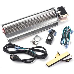 Adviace Replacement Fireplace Blower Kit for Desa Tech, FMI, Vanguard, Vexar, Astria Fireplace, GA3560A GA3650TB GA3700 BK BKT GA3560T GA3700T GA3700TA GA3700TB Fireplace Blower Fan Kit for Desa