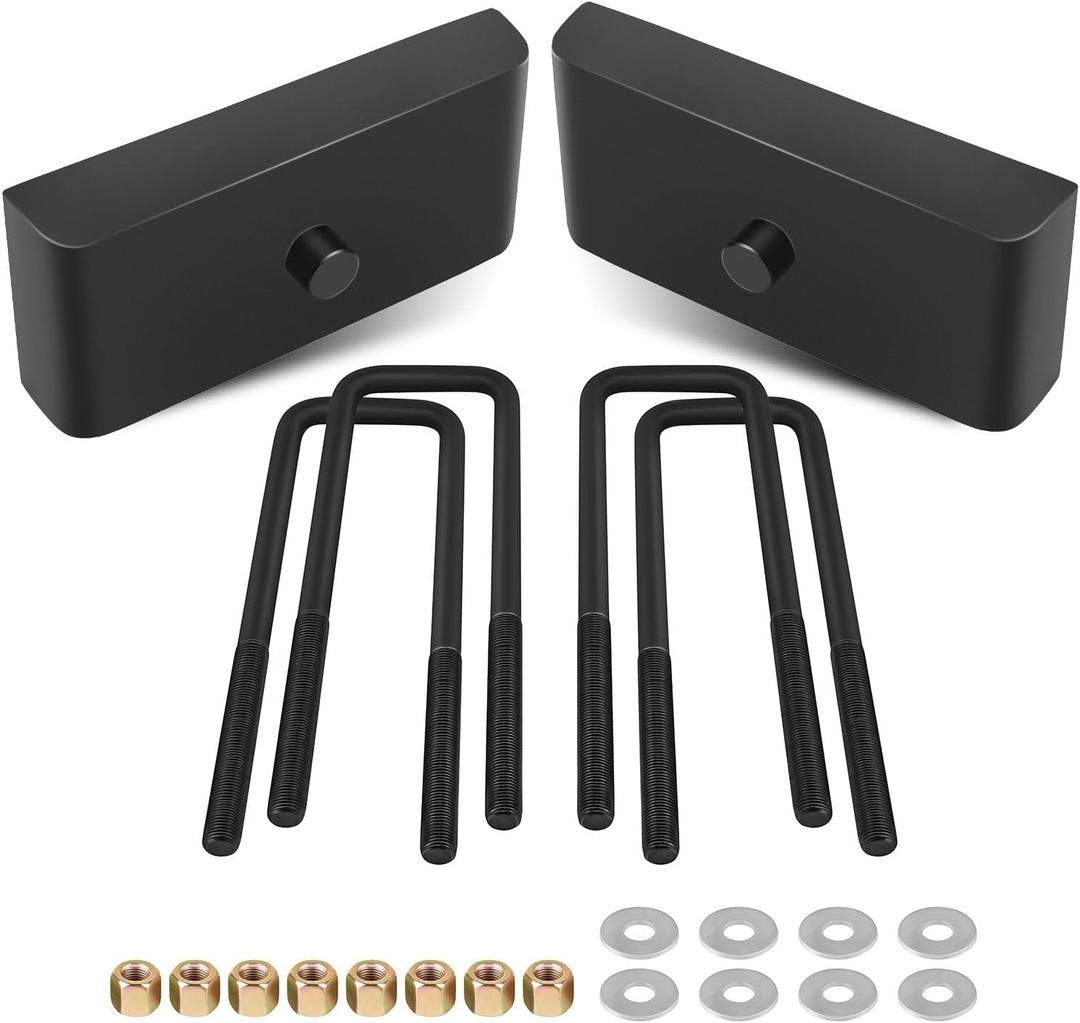 SCITOO 1 inch Rear Leveling Lift kit for Chevrolet 1999-2021 Lift Strut Spacer Compatible for Chevrolet Silverado 1500 for GMC Sierra 1500