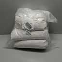 Serta Goose Feather Down Fiber Cotton Comforter King Size - 100% Cotton Duvet Insert - Hotel Luxury Hypoallergenic Bedding Comforter All Season Medium Warmth 106 x 90 Inch White