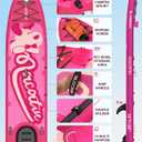 NACATIN Inflatable Stand Up Paddle Board - Premium SUP Board with Dog Ramp Kit, Complete SUP Set Paddle Boards for Adults with Single/Double Paddle, Backpack, Suitable for Paddle Boarding with Dog