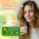 Soursop Bitters Liquid Drops with Irish Sea Moss, Black Seed Oil, Soursop Graviola Leaves Extract - Multivitamin Complex Supports Antioxidant, Slowing Cell-Aging, Gut Cleanse, Detox & Immunity Health