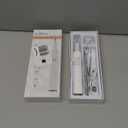 Dog Plaque Tartar Remover, Electric Toothbrush Teeth Cleaner Dental Care Kit for Dogs Cats- 5 Modes LED IPX6 Waterproof Auto-Stop Gum Protection USB Charge, 3 Brush Heads, Pet Teeth Cleaning Tools