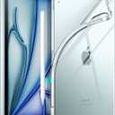 JETech Case for iPad Air 11Inch M4/M3/M2 (2026/2025/2024), iPad Air 5/4 (10.9Inch, 2022/2020 Model), Soft TPU Transparent Slim Shockproof Tablet Cover, Support Pencil Pro/2nd Charging (Clear)