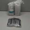 50PCS 5OZ Mini Aluminum Pans With Lids - Cupcake Liners, Cake Tins, Baking Cups for Christmas, Blue