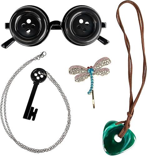 Button Eye Glasses, Coraline Costume Accessories