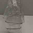 Hudgan 4 Pcs Storage Container Breastmilk for Fridge, Clear Organizer Bins for Milk Bags, Plastic Storage Bins for Freezer, Pantry, Bottles Bathroom, Vanity, Drawer and Yogurts