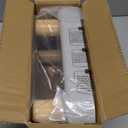 Cat Litter Box Step, Anti-Tracking Litter Catcher Ramp for Self-Cleaning Litter Boxes, with Wooden Base, Removable Top, Easy to Clean, Ideal for Small & Elderly Cats (No Side Guards Included)