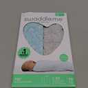 SwaddleMe by Ingenuity Compression Baby Swaddle Pod, Two-Way Zipper for Easy Diaper Changes, Improves Sleep & Calms Startle Reflex, 0-2 Months, 1.0 TOG, 2-Pack - Dino Jam